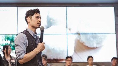 水口拓也（山角や）　おむすびで結ぶ人の縁